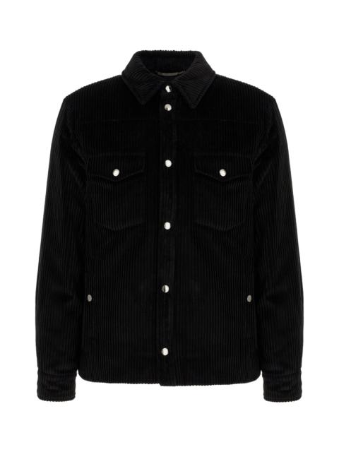Dolce & Gabbana Black Corduroy Jacket