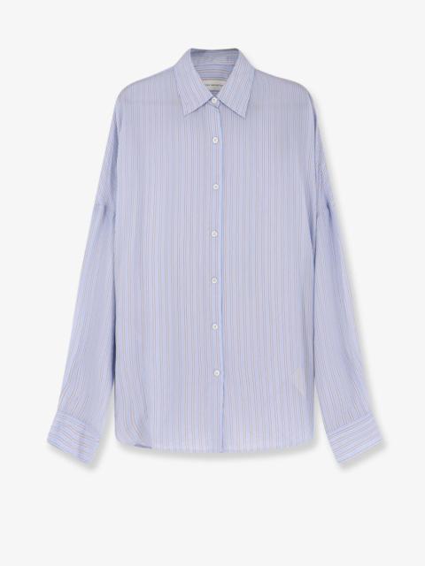 Dries Van Noten Dries Van Noten Casia Cupro Shirt With Striped Pattern