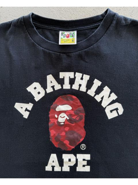 A Bathing Ape BAPE Camo College Tee