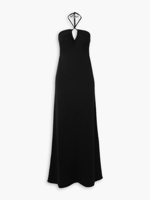 Proenza Schouler Cotton-blend halterneck maxi dress