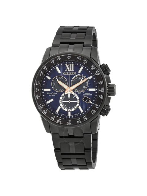 Other Designers Citizen Eco-Drive Perpetual Chronograph GMT Blue Dial Men's Watch CB5885-85L