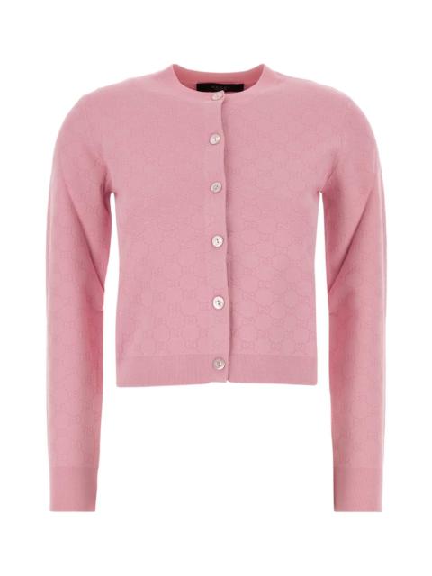 GUCCI Gucci Women Pink Knit Cardigan