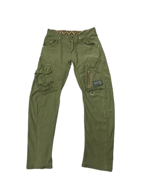 Other Designers JAPAN EDWIN MULTIPOCKET CARGO PARACHUTE ARMY GREEN