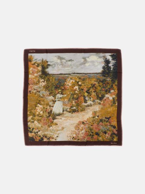 Max Mara Max Mara Women Silk Twill Maxi Square Scarf