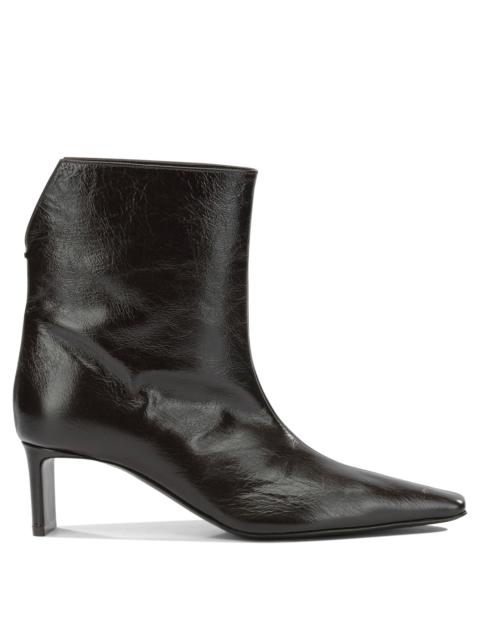 KHAITE Khaite Ona 55mm Pull-on Ankle Boots Brown