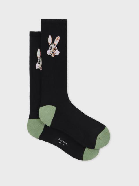 Paul Smith Black Bunny Socks