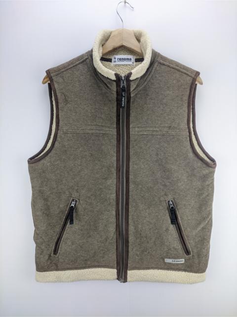 Other Designers Vintage - 🔥Steal🔥Vintage Vest Sherpa Liner by Up Renoma