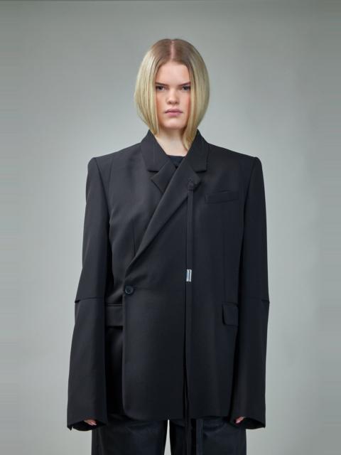 Ann Demeulemeester Ignatius Wrap Tailored Jacket