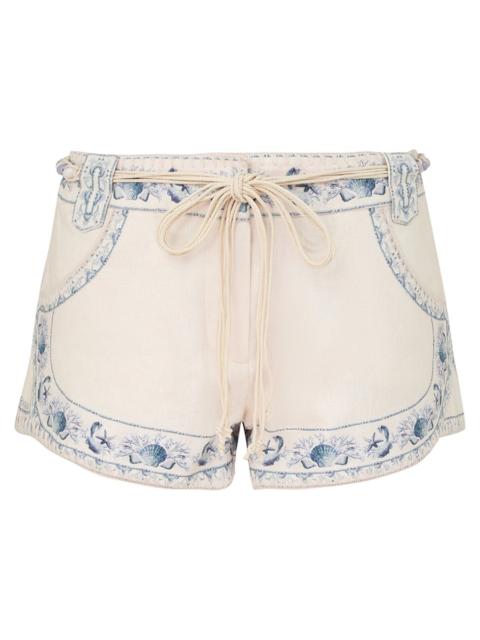 Zimmermann MINI SHORTS WANDERLUST
