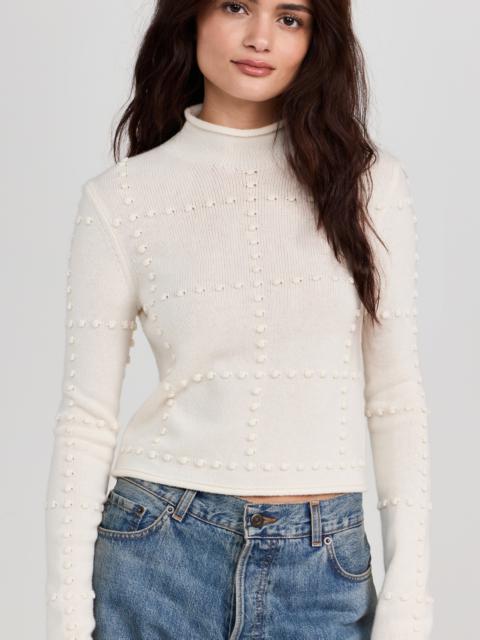 GUEST IN RESIDENCE Popcorn Top In Cashmere Blend