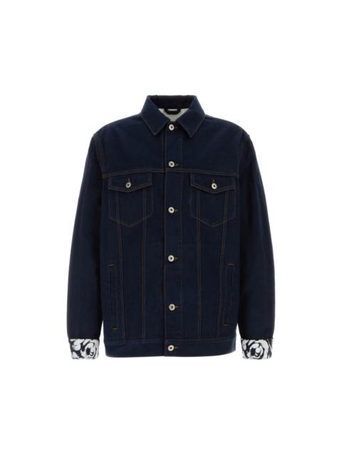 Burberry BURBERRY Denim Jacket New & Authentic (Men's Size:54;)