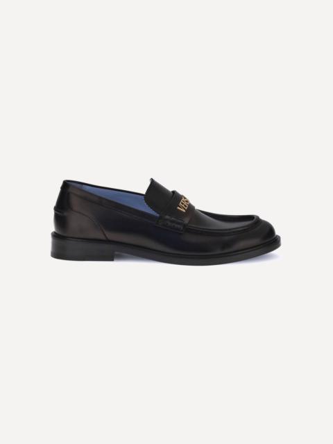 VERSACE Leather Loafers