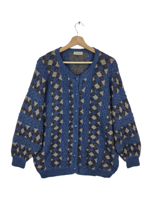 Other Designers Cardigan - Vintage Wool Cardigan Coogi Style