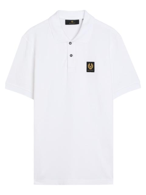 Belstaff Belstaff Logo-appliquéd Piqué Cotton Polo Shirt