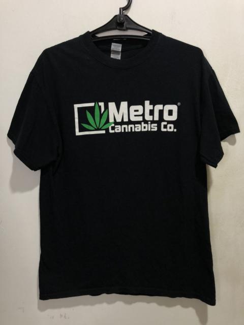 Other Designers Gildan × Vintage - Metro Cannabis Co. Gildan Heavy Cotton Tee