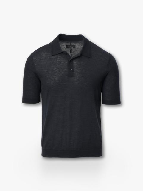 rag & bone Downing Lightweight Cashmere Polo