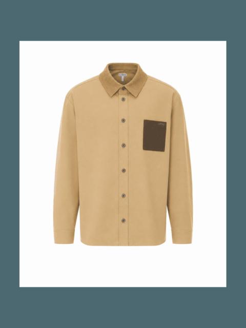 Loewe Loewe Men Logo Anagram Overshirt