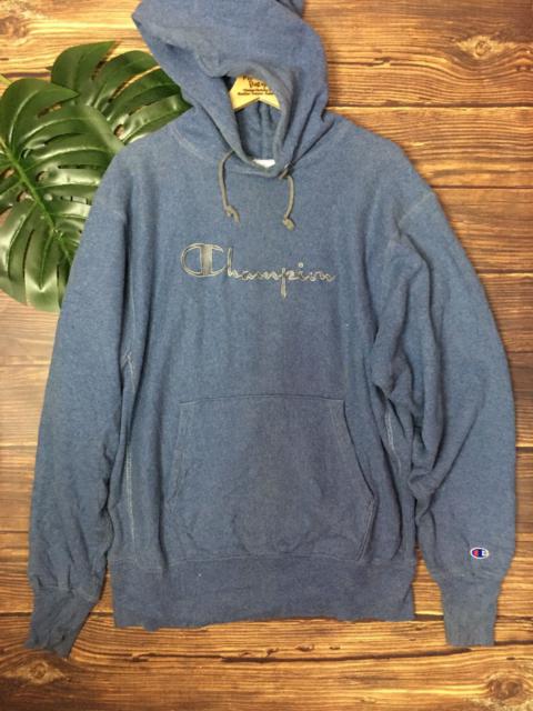Other Designers Vintage - RARE !! Sweater Hoodies CHAMPION Spellout