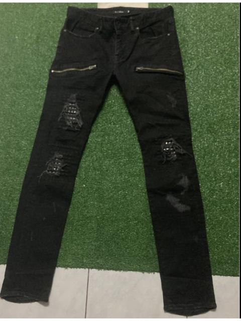 Other Designers Japanese Brand Civarize SkinnyFit Distressed Stretch Denim Pants