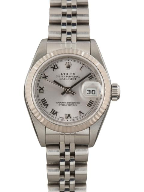ROLEX Ladies Rolex Datejust Ref 79174 Rhodium Roman Dial