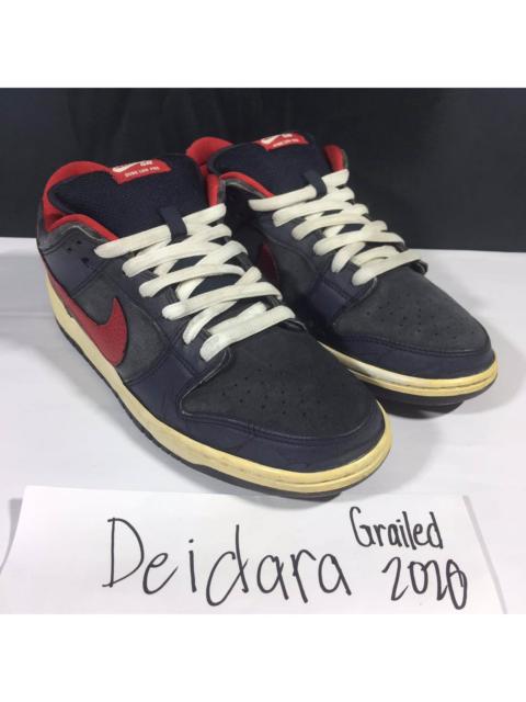 Nike Dunk Low Pro SB Dark Obsidian Gym Red