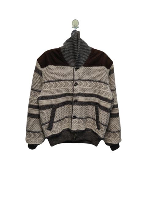 Other Designers Vintage - Wako Italy By Al Essandro Adamo Mohair Knitwear(T140)