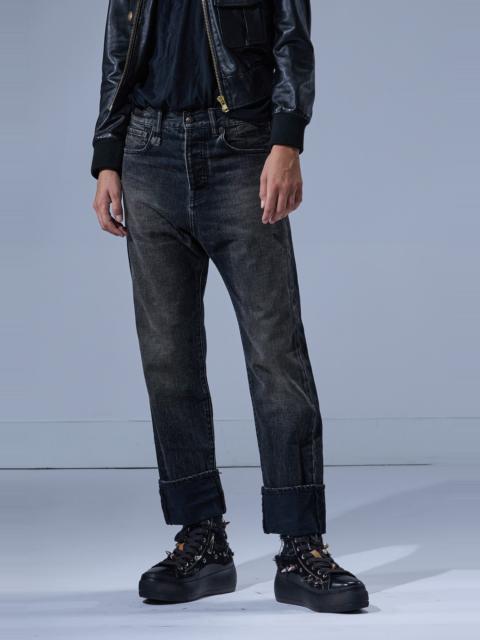 R13 CUFFED TAILORED DROP