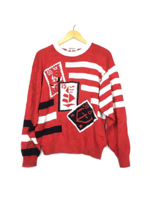 Other Designers Vintage - Dimaggio Trans-Image Knitted Sweater