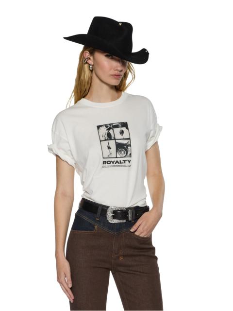 Ksubi ROYALTY EVERYDAY SS TEE VINTAGE WHITE