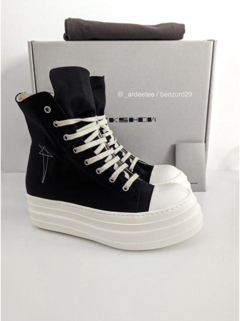 *NEW* SS20 PENTAGRAM DOUBLE BUMPER RAMONES HIGH BLACK