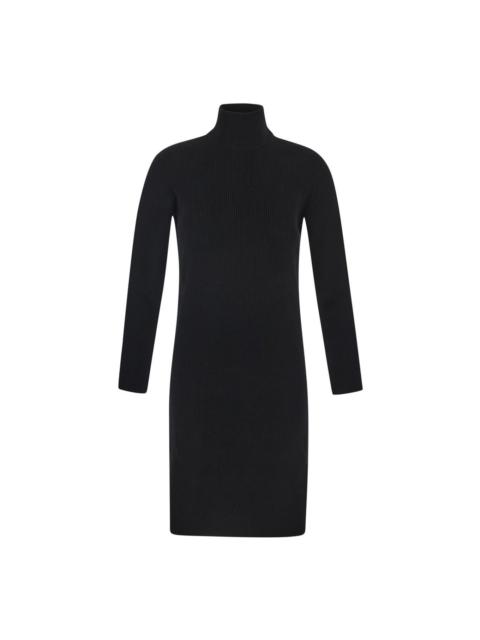 Bottega Veneta Stretch Wool Ribbed Dress