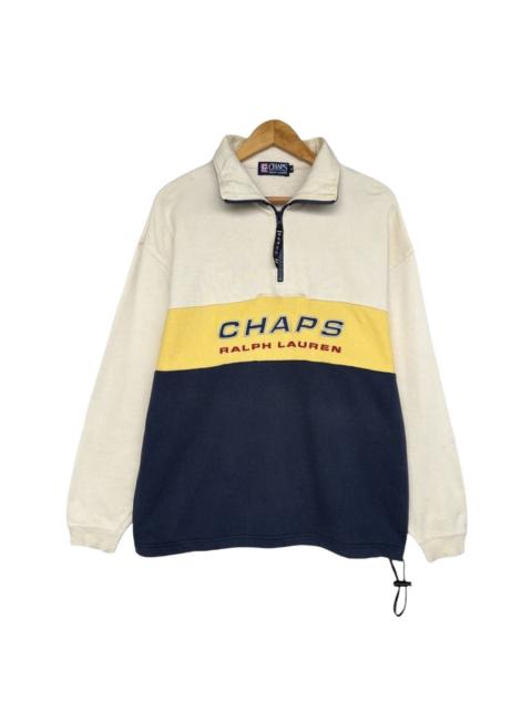 Other Designers Vintage 90s Chaps Ralph Lauren Half Zipper Sweatshirt