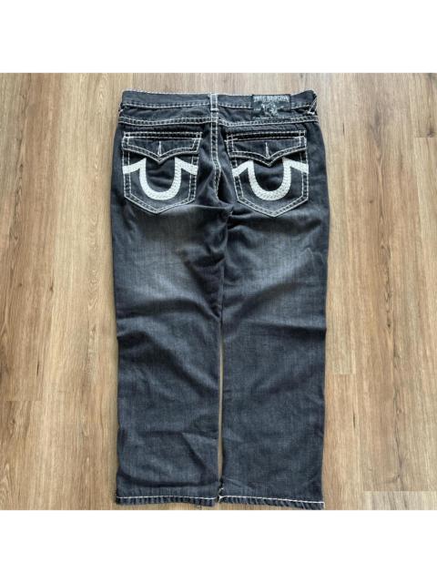 Other Designers True Religion Men's Grey and Black Jeans
