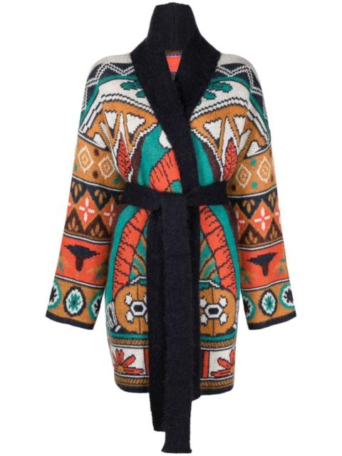 La DoubleJ Philae PlacÃ©e-jacquard cardigan