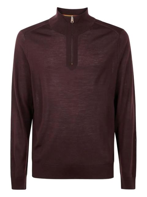 Paul Smith Mens Sweater Zip Neck