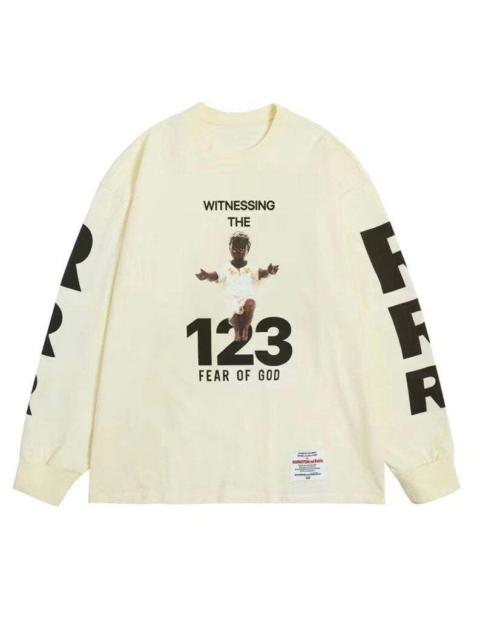 Other Designers Fear of God × RRR-123 - Fear of God x RRR-123 The Witness Longsleeve T-Shirt 501d