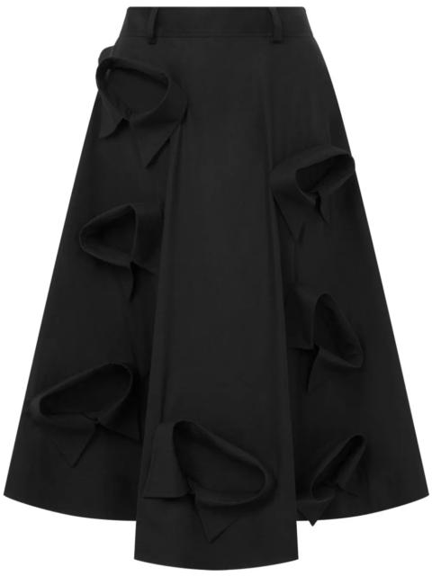 Moschino Women Midi Skirt With Appliqué