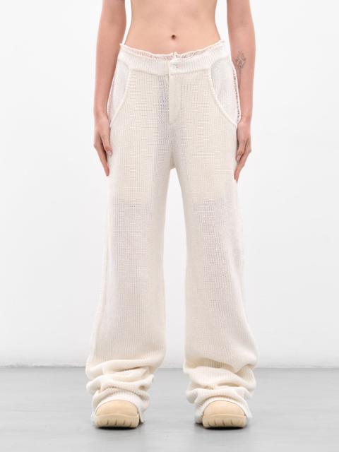 AYA MUSE White Knit Mello Sweatpants