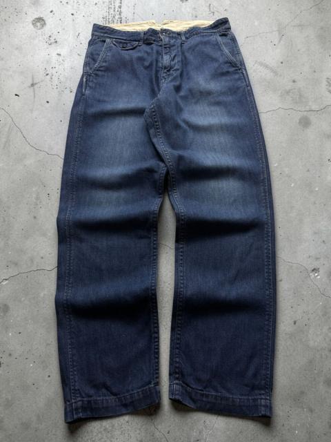 Kapital Vintage Japanese Denim Jeans DMG Buckle Back Visvim Style