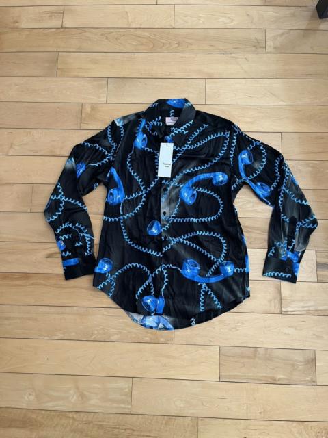 Martine Rose NWT - Martine Rose SS22 Telephone Satin Shirt