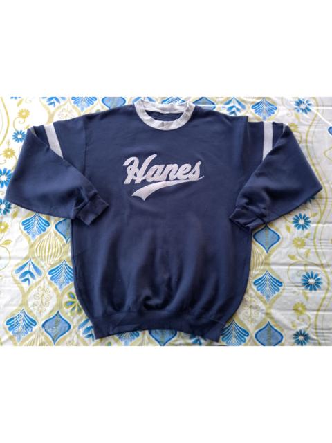 Other Designers Hanes × MLB - Hanes Simple Sweatshirt Big Logo Pullover Jumper stylish