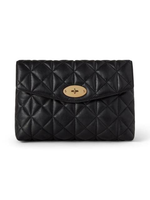 Mulberry Mulberry Large Darley Cosmetic Pouch in Black at Nordstrom
