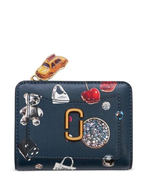 Marc Jacobs "The Mini Compact Wallet" Leather Wallet