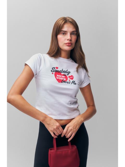 GUIZIO SHRUNKEN TEE NY