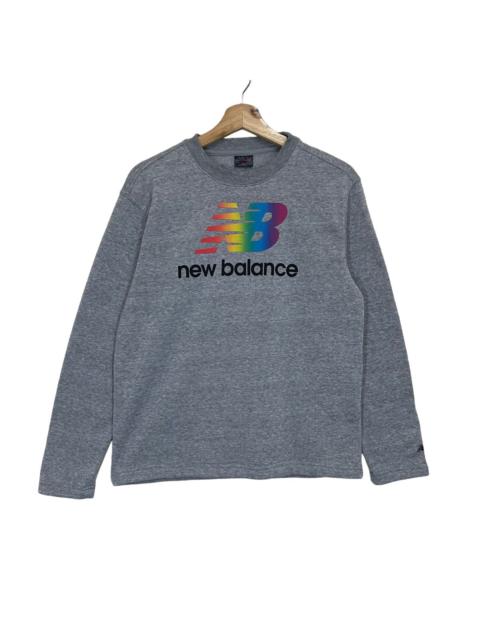 Other Designers Japanese Brand - New Balance Big Logo Crew Neck Sweatshirt Size M