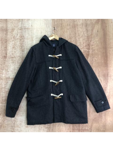 Other Designers Gap - Gap Wool Parkas Jacket Trench Coat With Wood Button