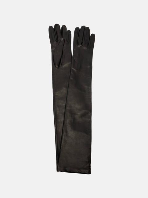 NOUR HAMMOUR Leather gloves