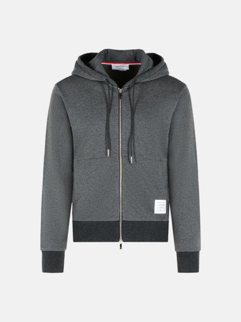 Thom Browne GRAY COTTON SWEATSHIRT
