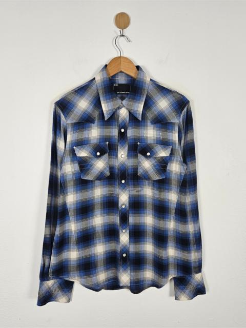 NUMBER (N)INE Number Nine Rayon Check Shirt