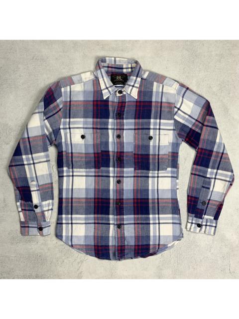Other Designers RRL Ralph Lauren - RRL Flannel Plaid Button Up Shirt Ralph Lauren Double RL